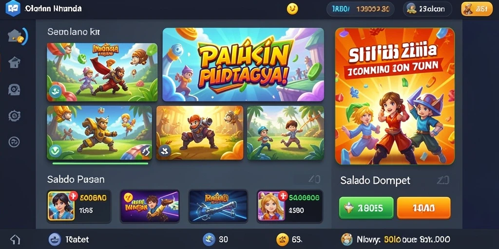 Tampilan antarmuka pengguna yang intuitif dan menarik.