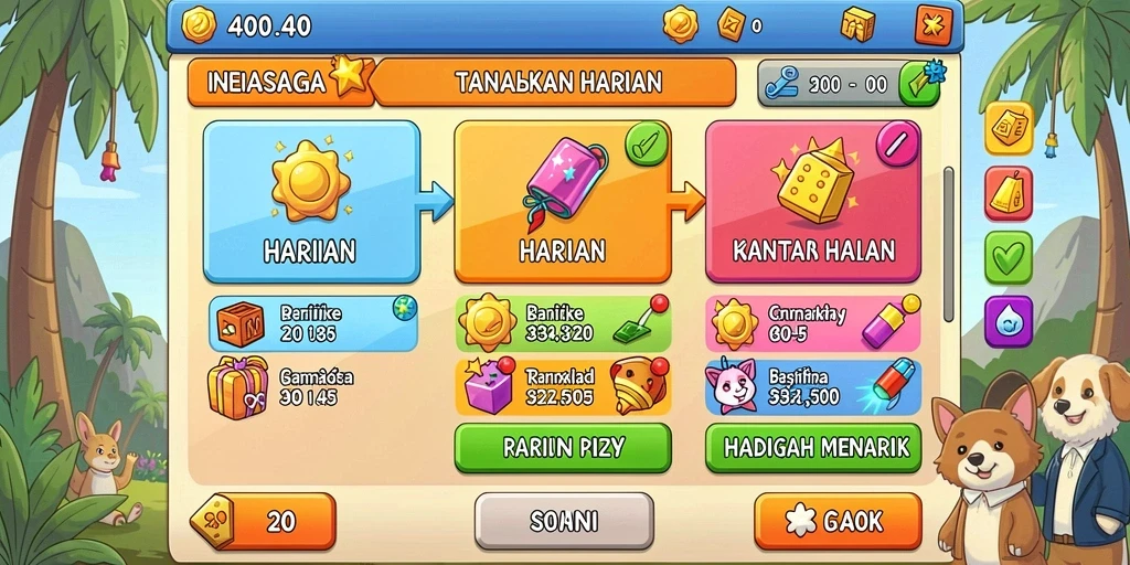 Screenshot menampilkan karakter utama dalam aksi melawan musuh.