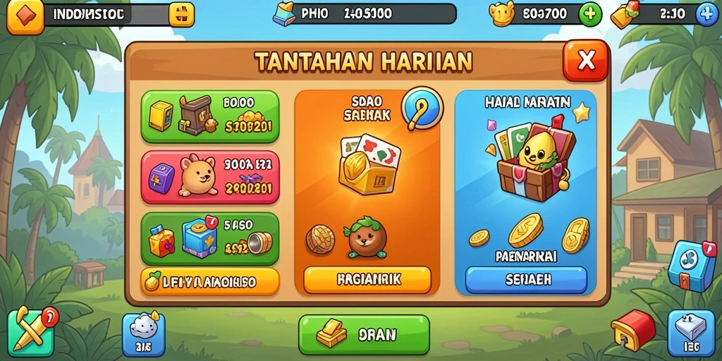Antarmuka yang user-friendly dan menarik.