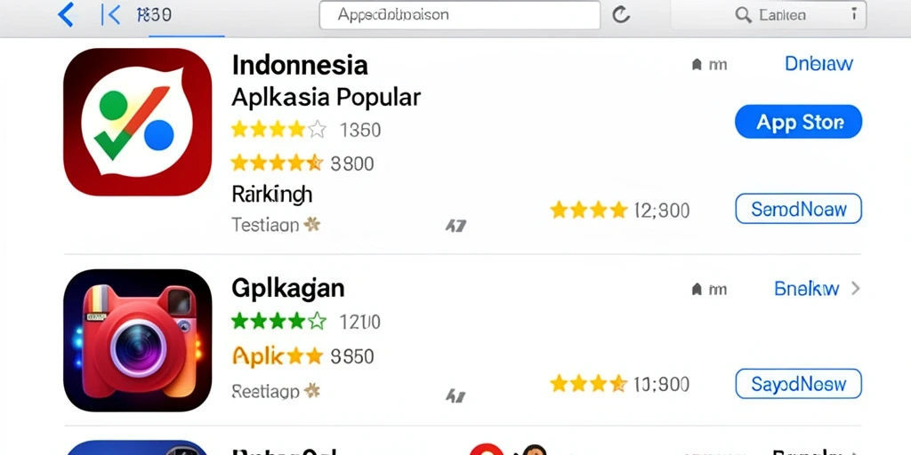 Tampilan menu utama yang menarik dan intuitif.