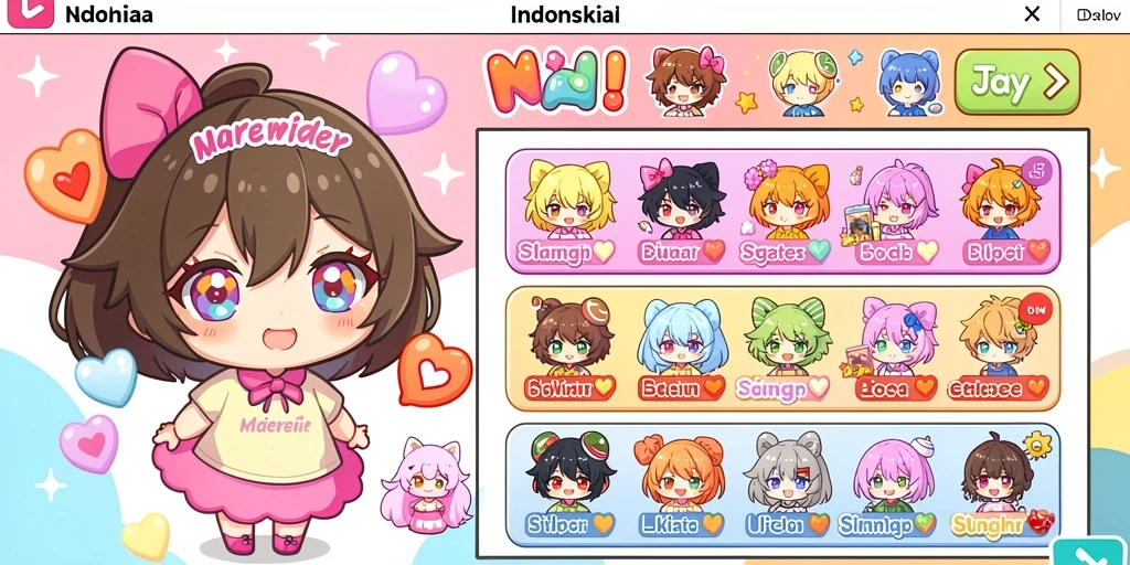 Tampilan antarmuka aplikasi yang menarik dan mudah digunakan.