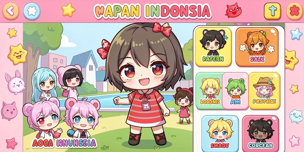 Tampilan antarmuka yang intuitif dan menarik.