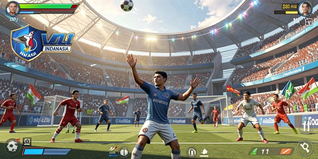 Tampilan awal game yang menarik dan interaktif.