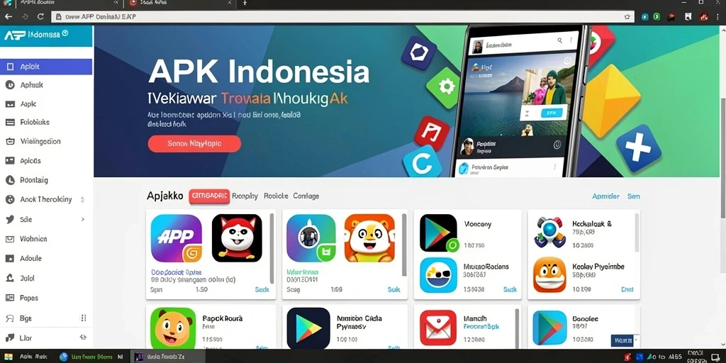 Gambaran antarmuka permainan yang menarik.